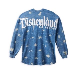 ❌SOLD❌Disneyland Spirit Jersey Denim Bleach Spots